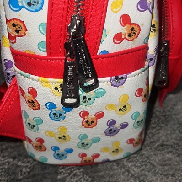 •Loungefly mini backpack Mickey Popcorn• - Picture 8 of 12
